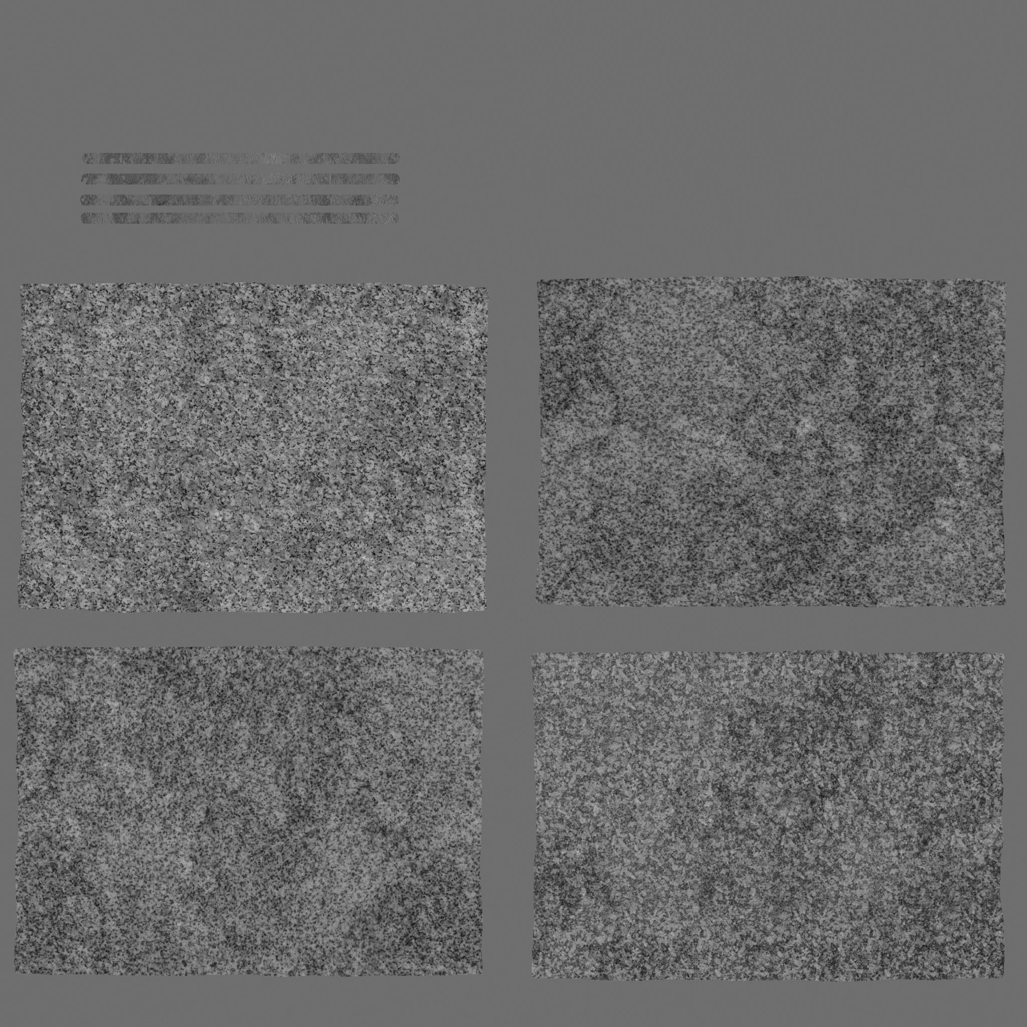 Garden seating area 3D model_4