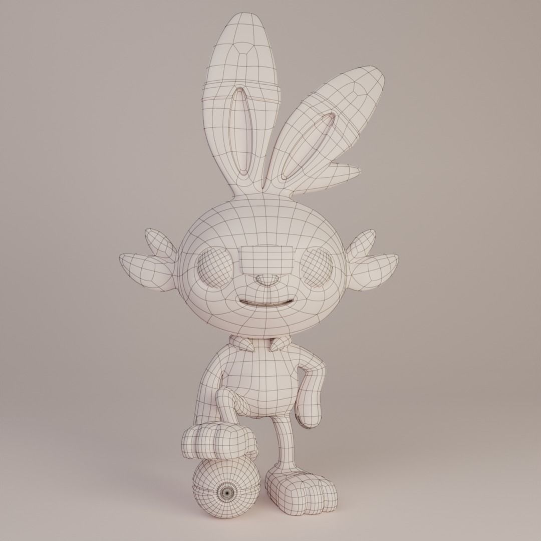 Scorbunny 3D print model_4