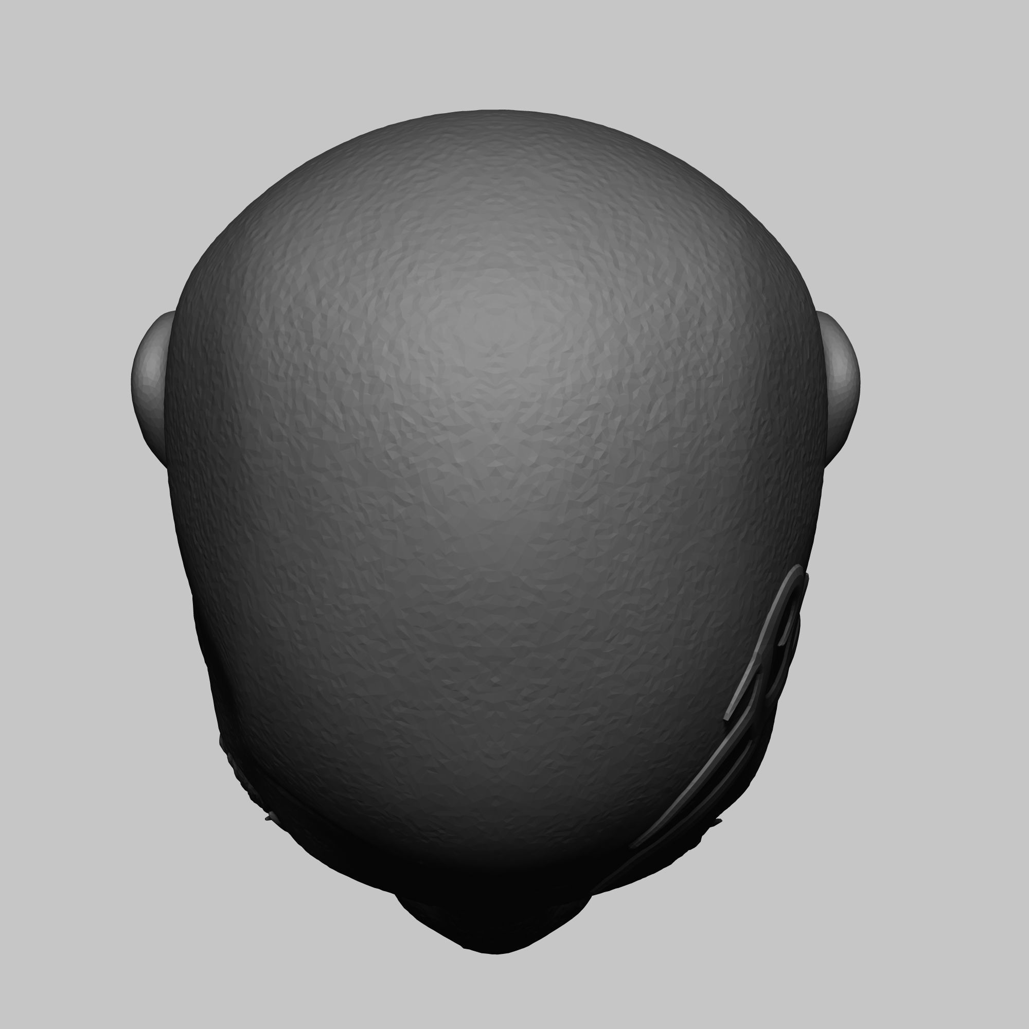 MIKE TYSON - HEAD CUSTOM 3D print model_18