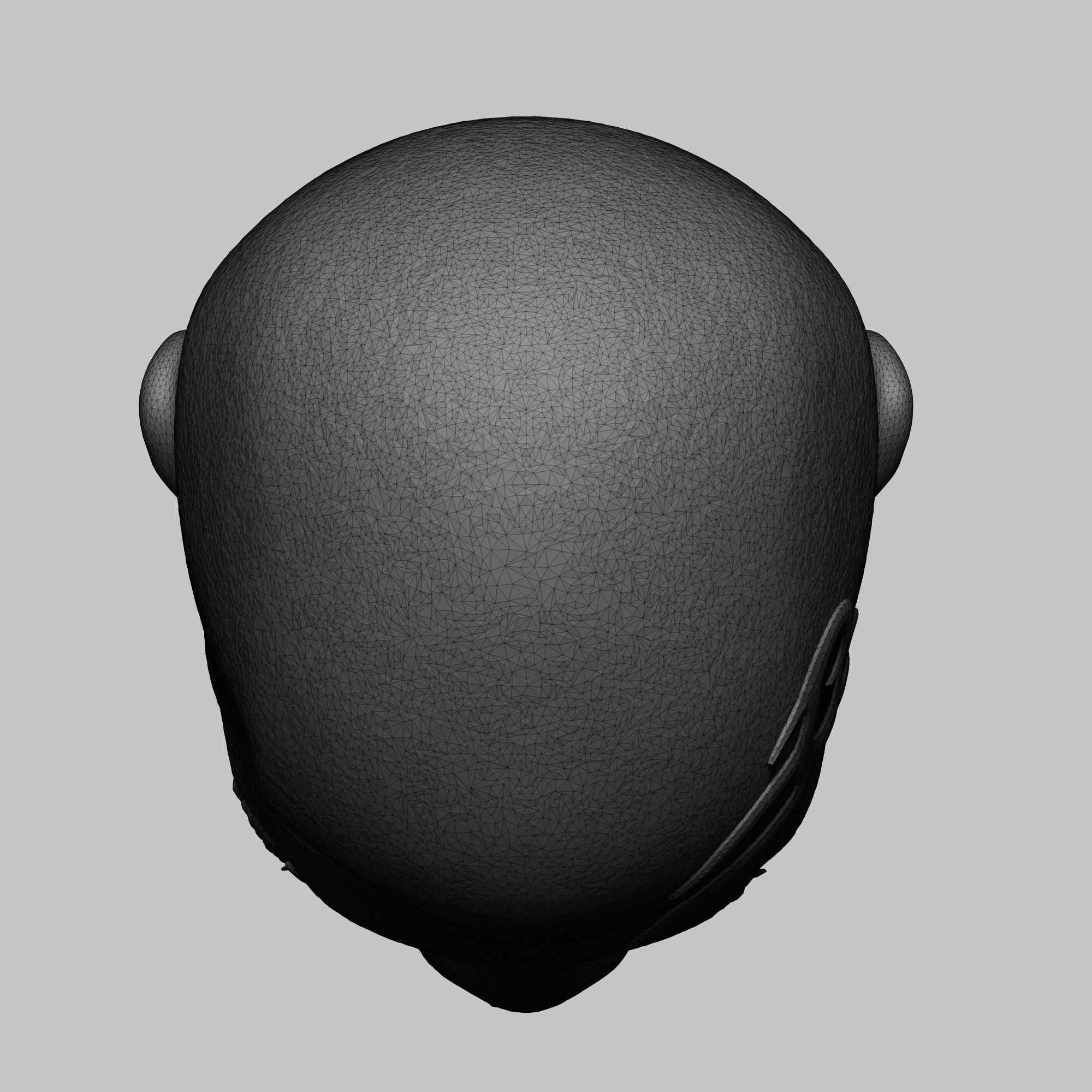 MIKE TYSON - HEAD CUSTOM 3D print model_19