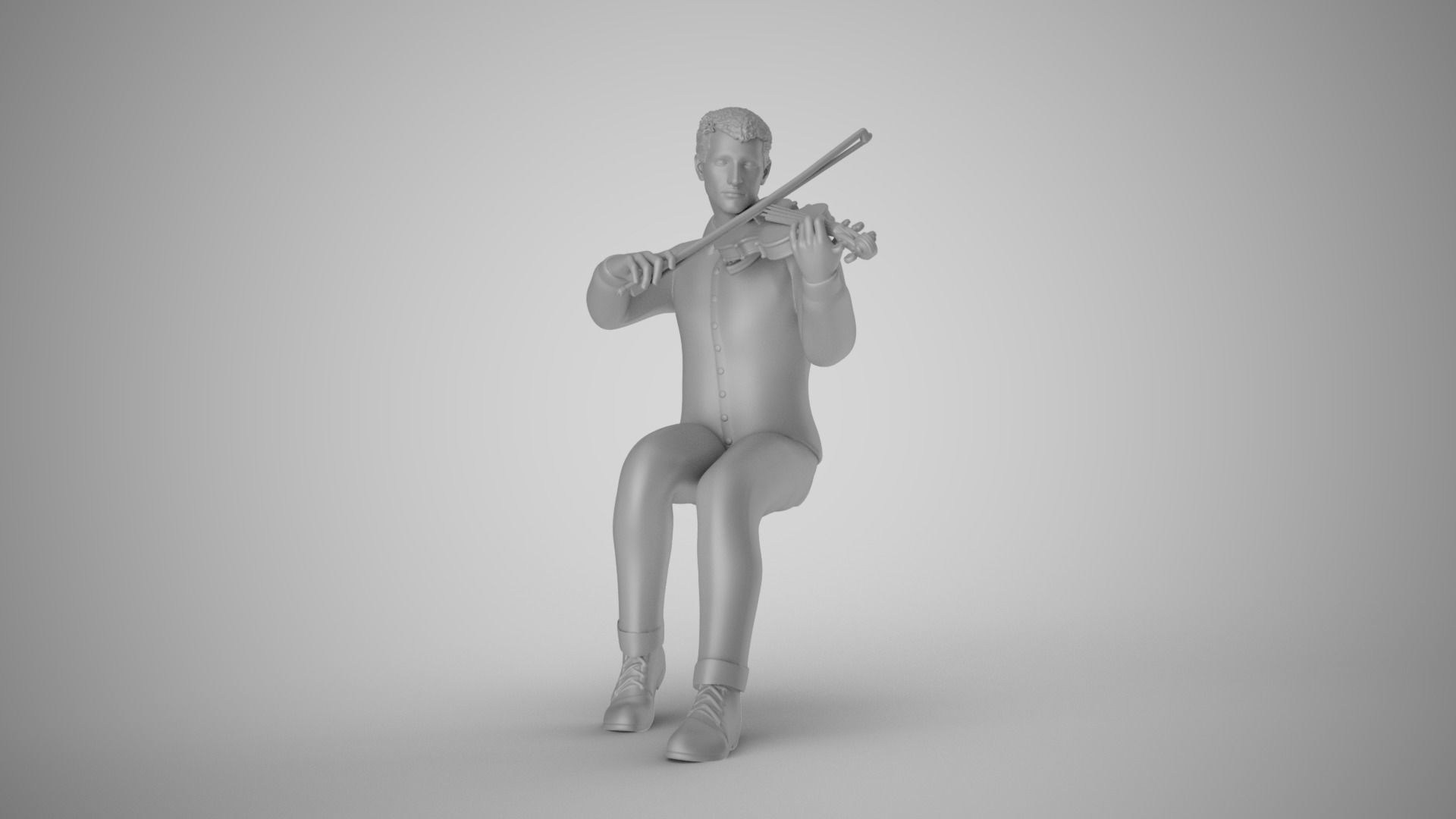 Virtuoso Violin 2 3D print model_1