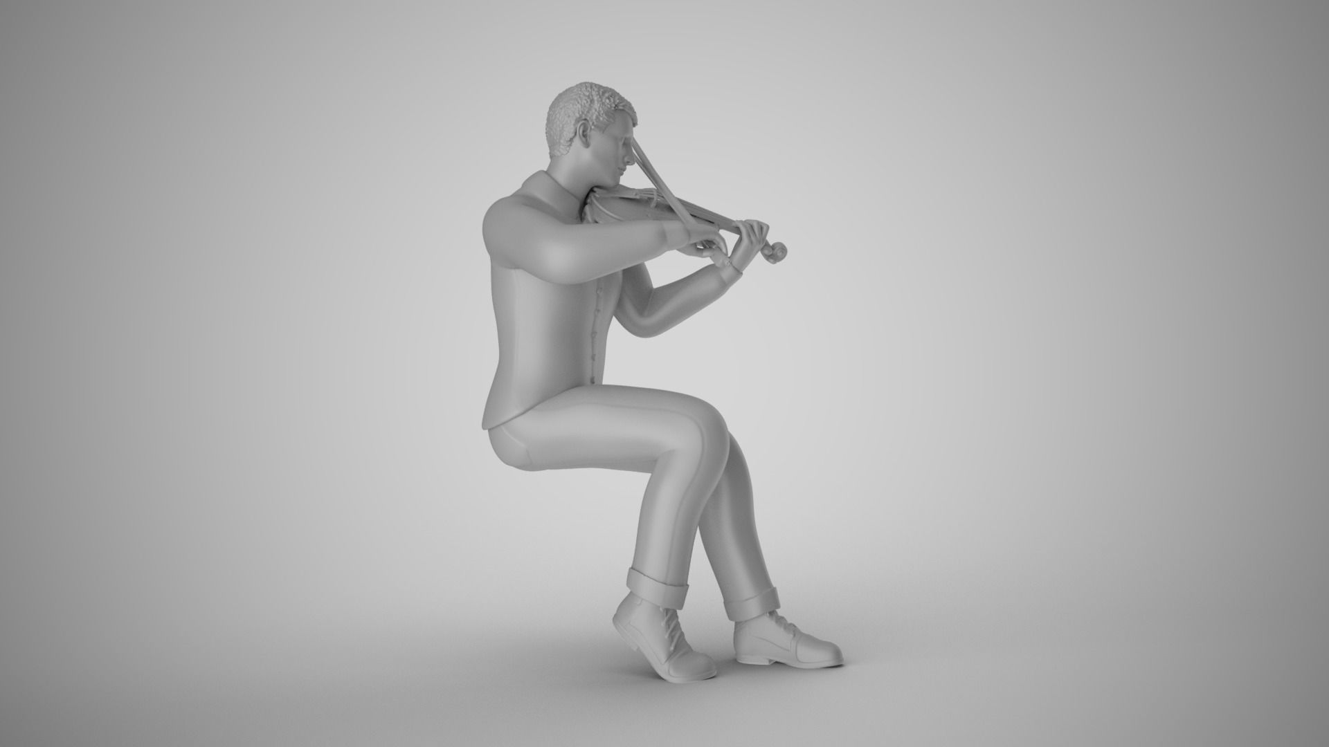 Virtuoso Violin 2 3D print model_3