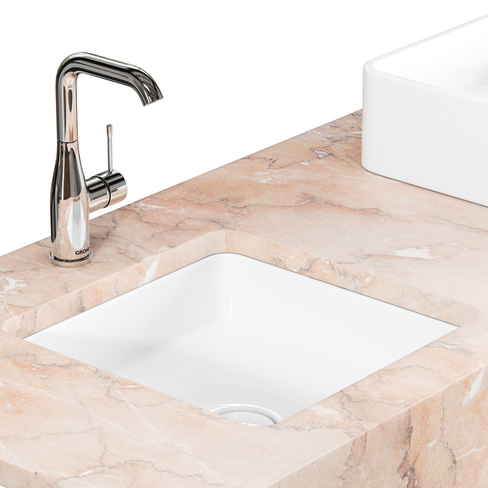 Ceramica flaminia miniwash MWL40 3D model_2