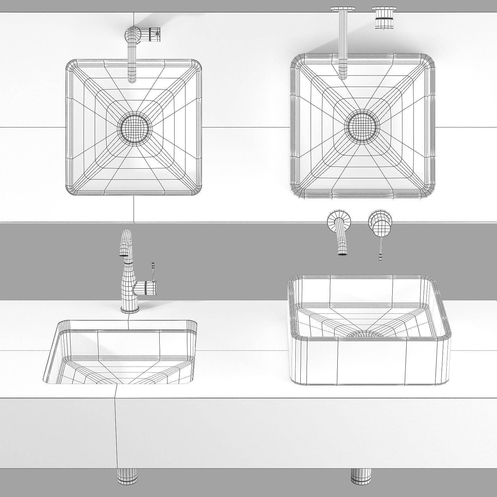 Ceramica flaminia miniwash MWL40 3D model_6