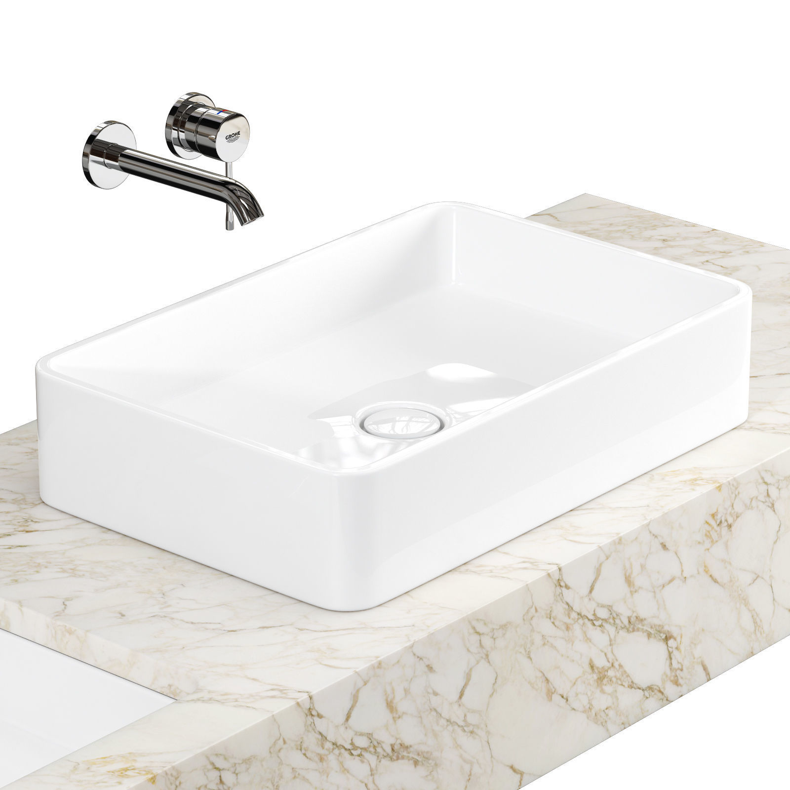 Ceramica flaminia miniwash MWL60 3D model_3