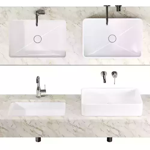 Ceramica flaminia miniwash MWL60 3D model