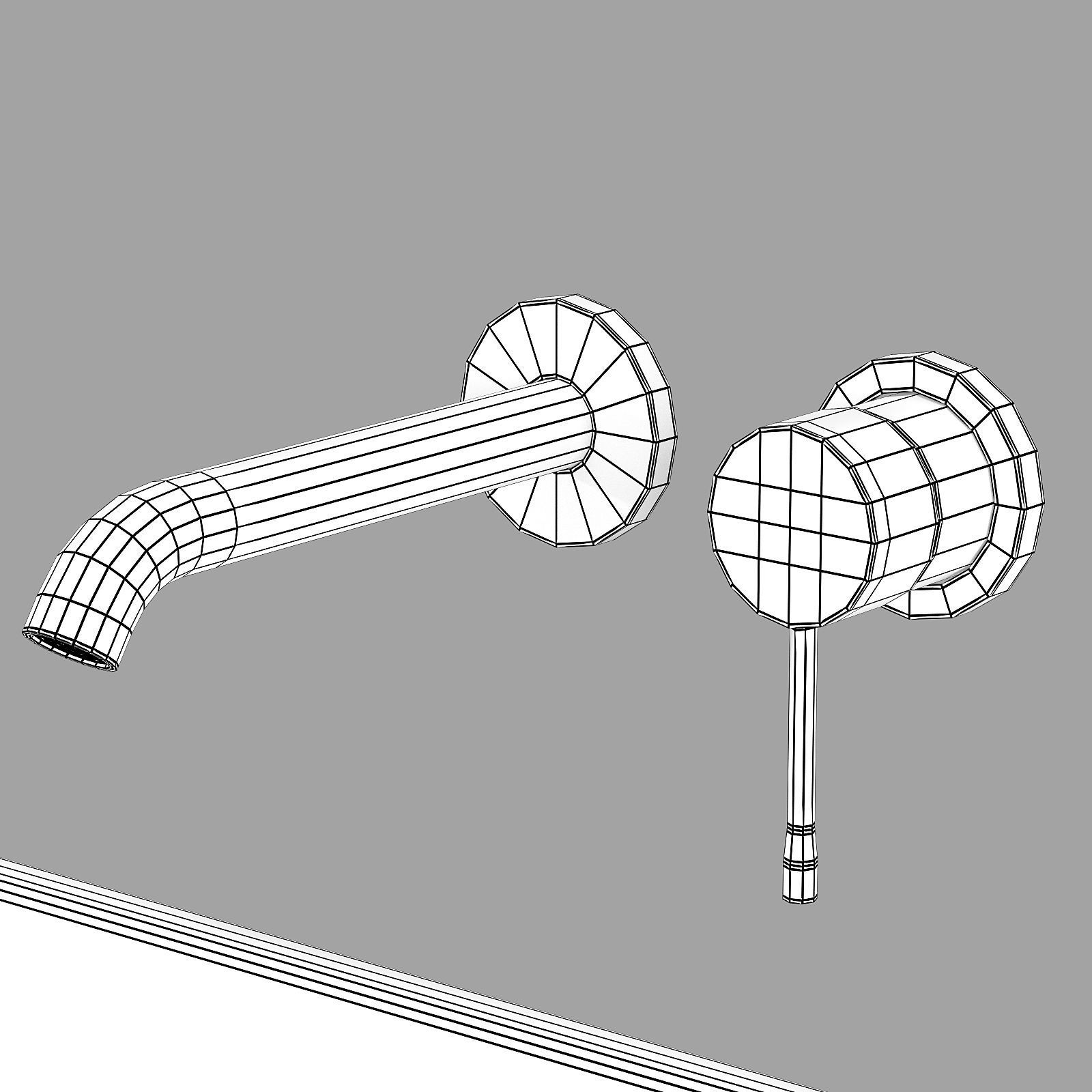 Ceramica flaminia miniwash MWL60 3D model_7