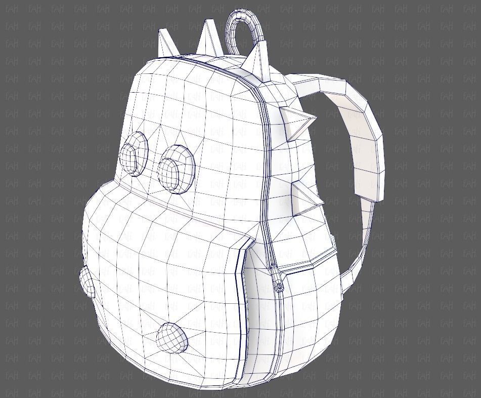 3D model Bag V17 VR / AR / low-poly | CGTrader