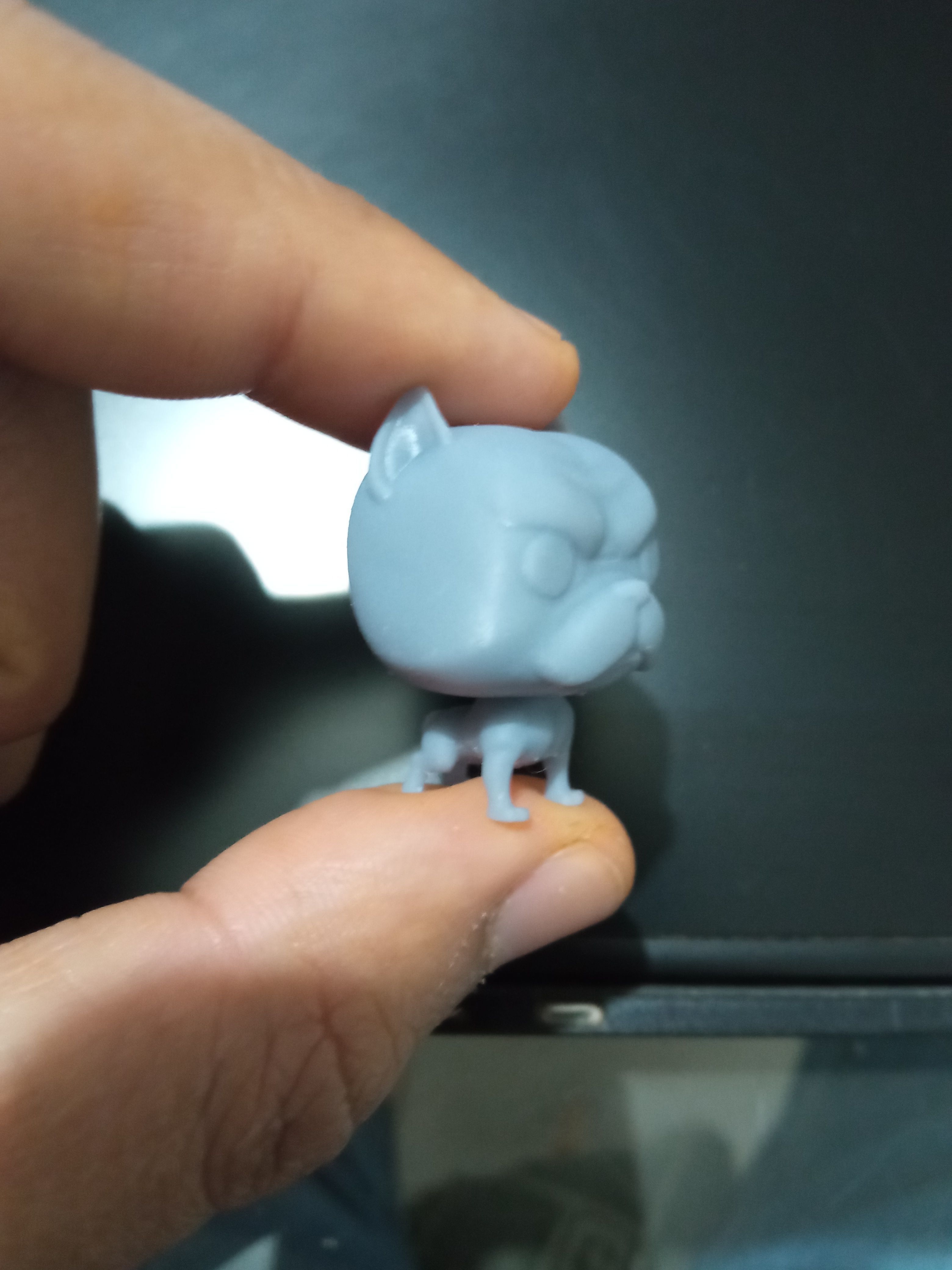 PITBULL V1 FUNKO POP DOG CUSTOM PETS 3D print model_4