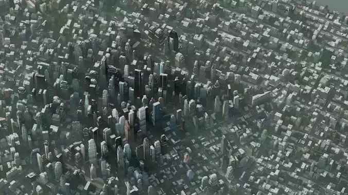 Real Time City 20 3D model