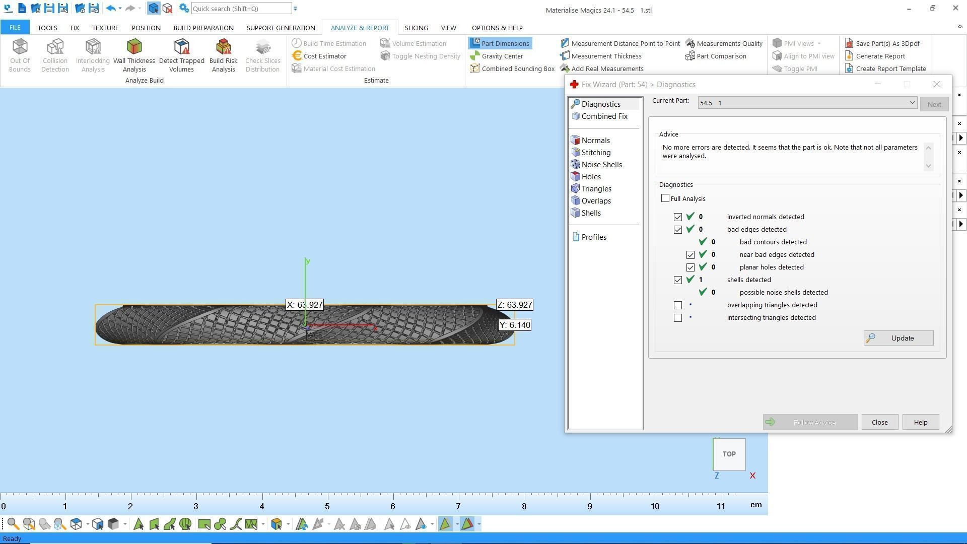 Fusion bracelet bangle 03 in 4 sizes 3D print model_13