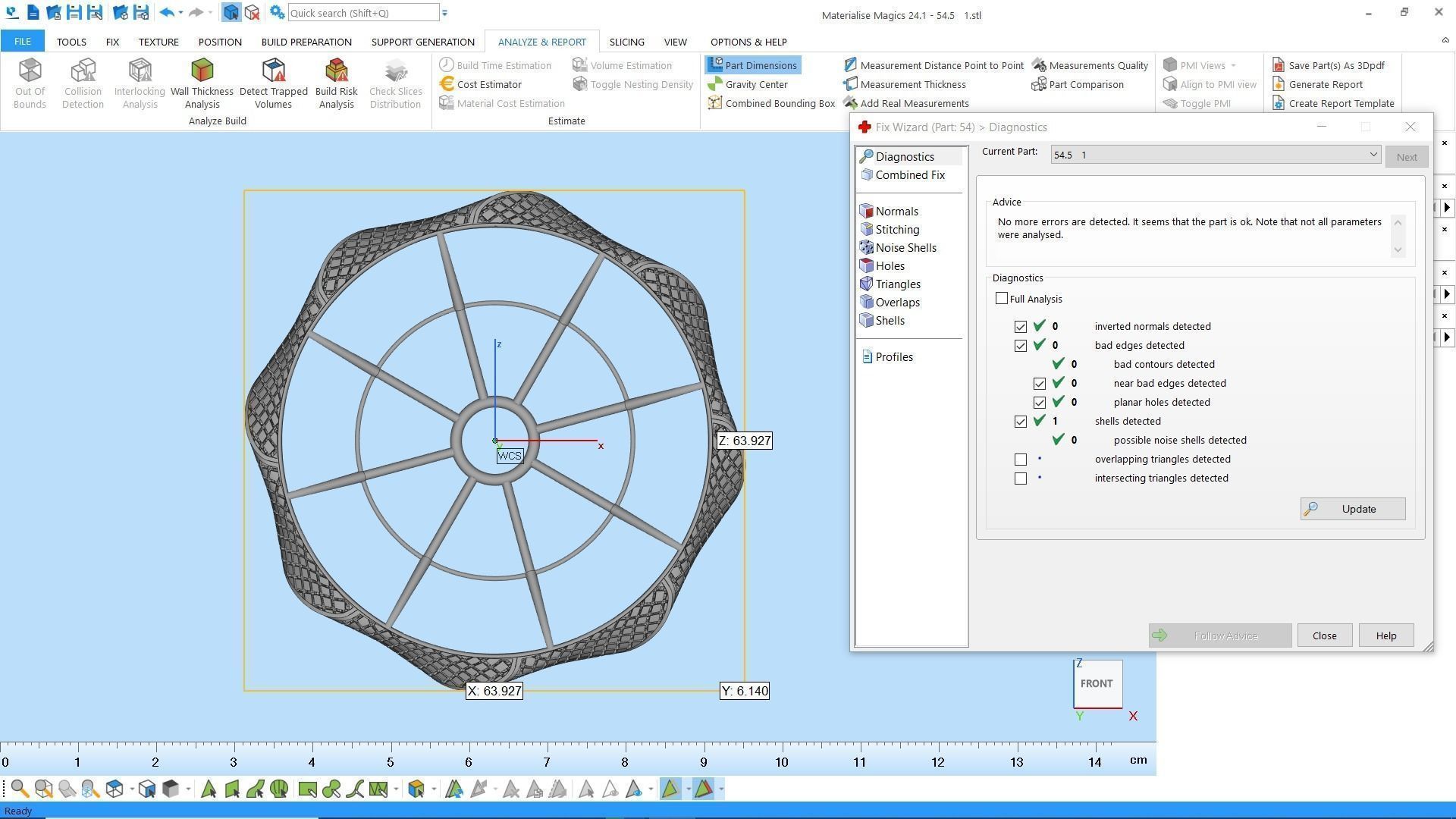 Fusion bracelet bangle 03 in 4 sizes 3D print model_16