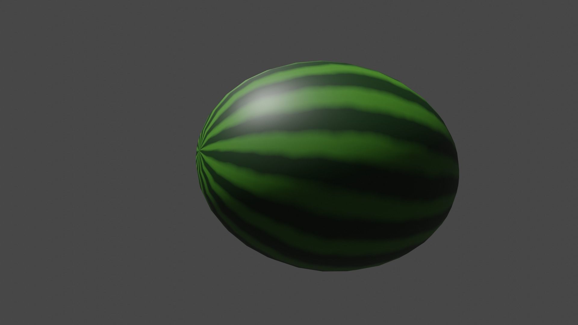 WATERMELON 3D MODEL Free low-poly 3D model_2