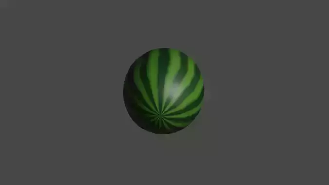 WATERMELON 3D MODEL