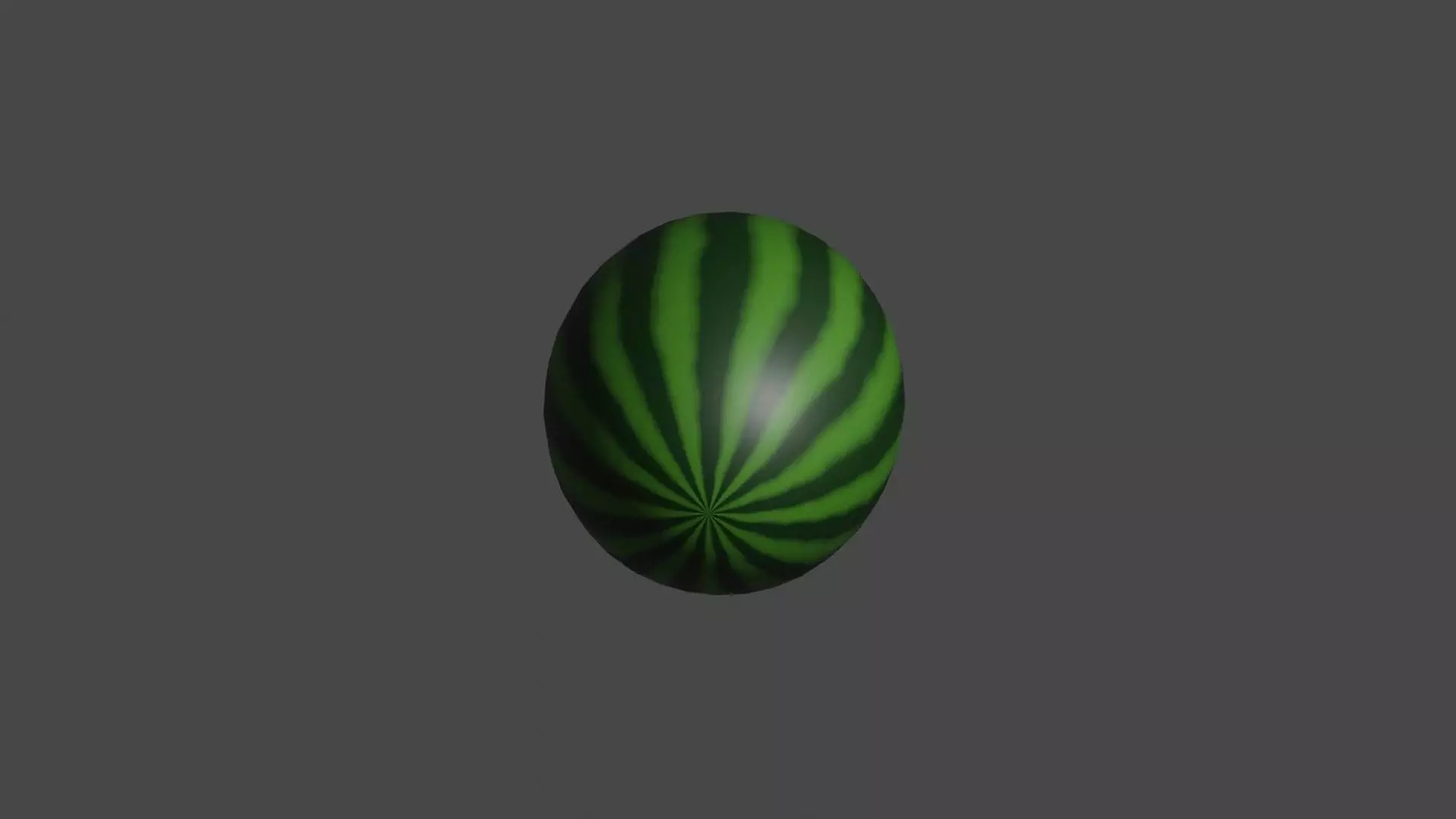 WATERMELON 3D MODEL Free low-poly 3D model_0