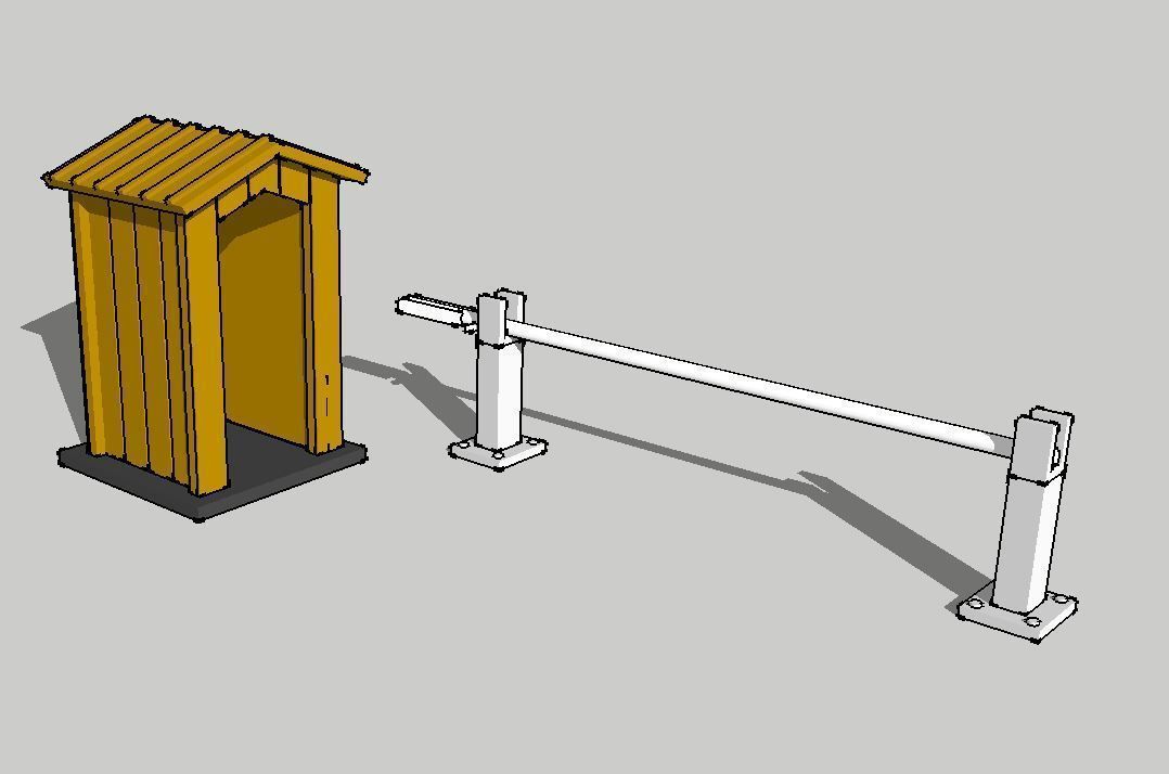 Countryside Trackside Guard Post by Outland Models 3D Printable 3D print model_3