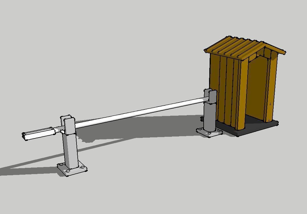 Countryside Trackside Guard Post by Outland Models 3D Printable 3D print model_1