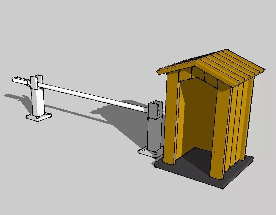 Countryside Trackside Guard Post by Outland Models 3D Printable 3D print model_0