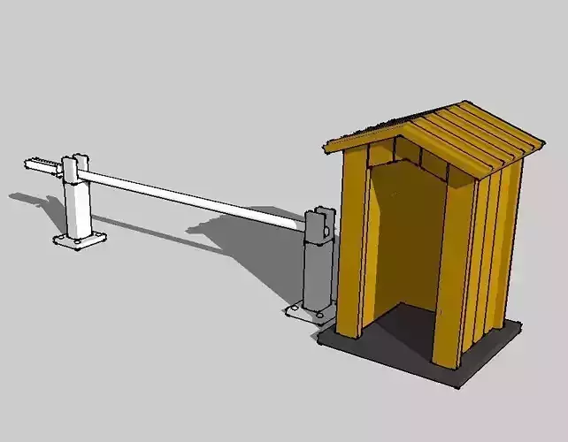 Countryside Trackside Guard Post by Outland Models 3D Printable