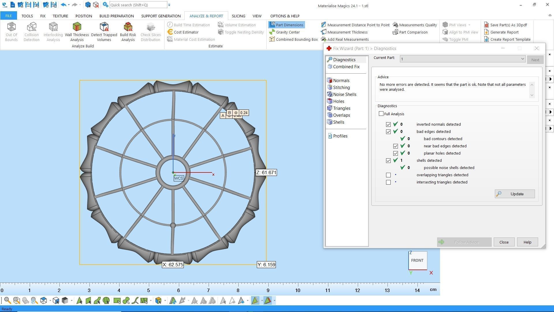 Fusion bracelet bangle 04 in 4 sizes 3D print model_12