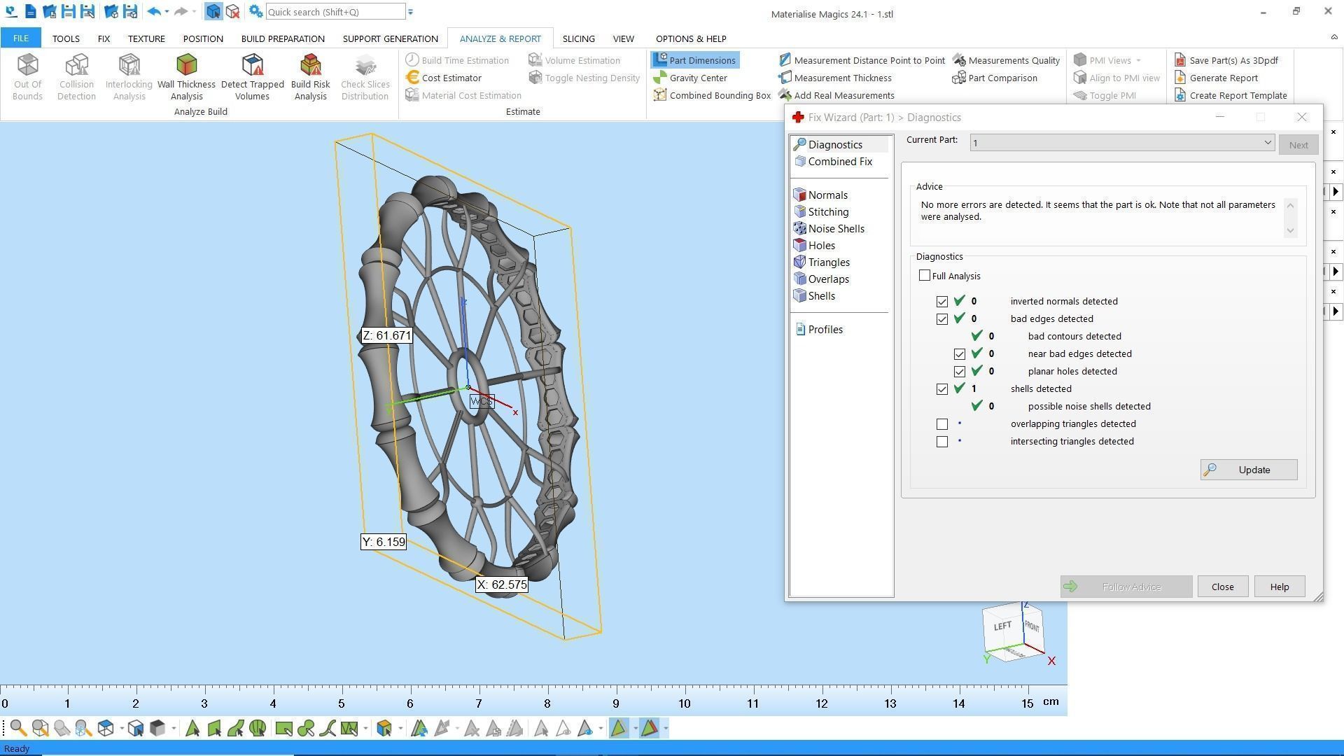 Fusion bracelet bangle 04 in 4 sizes 3D print model_9