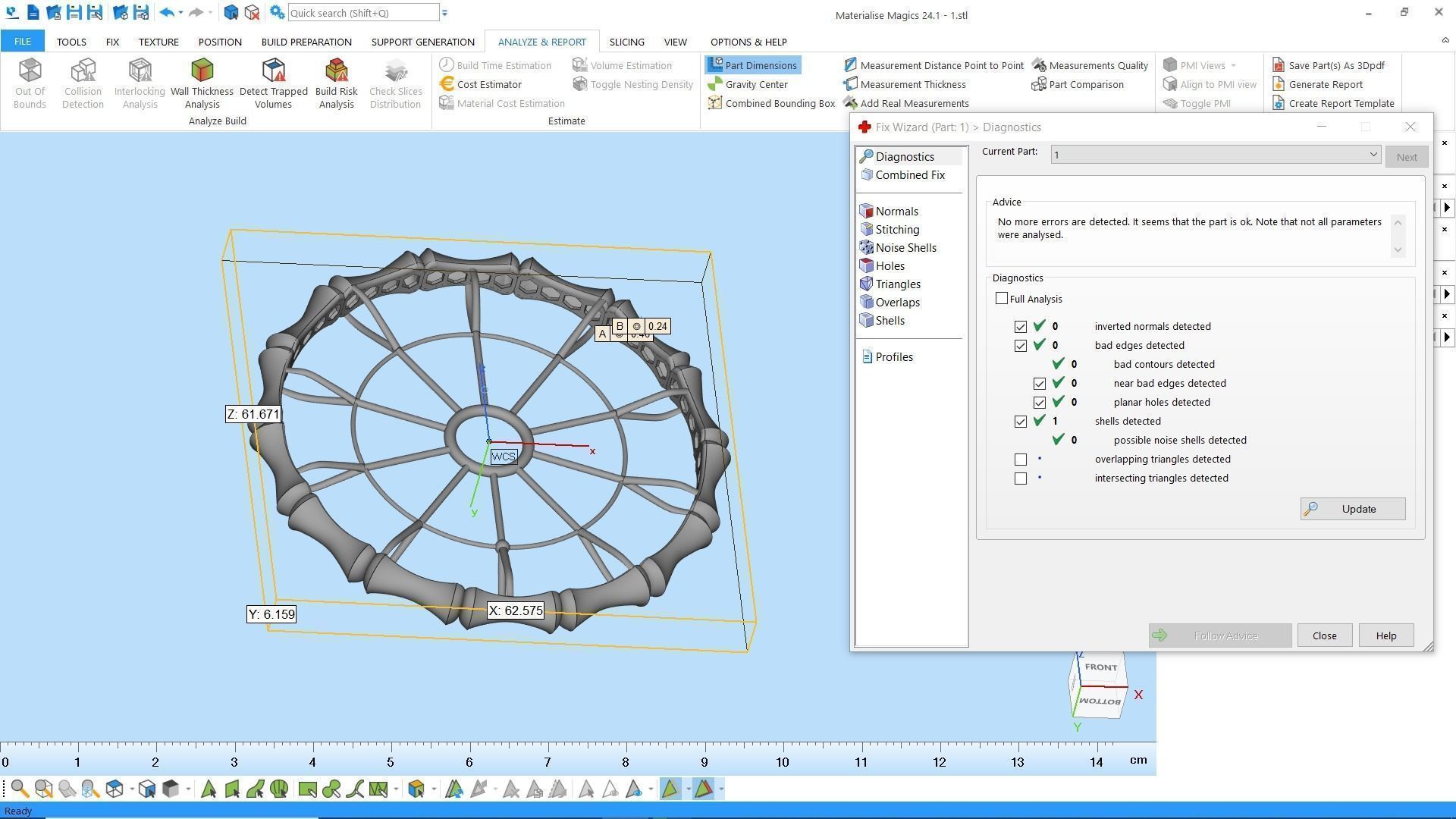 Fusion bracelet bangle 04 in 4 sizes 3D print model_13