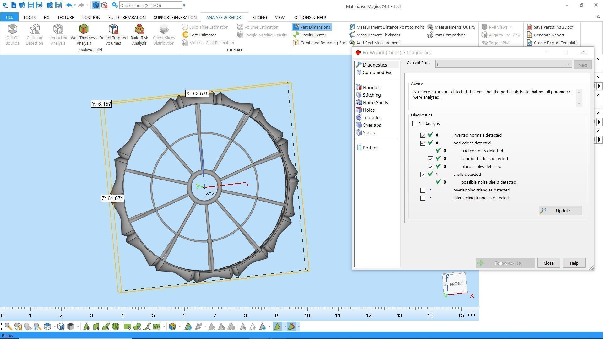 Fusion bracelet bangle 04 in 4 sizes 3D print model_7
