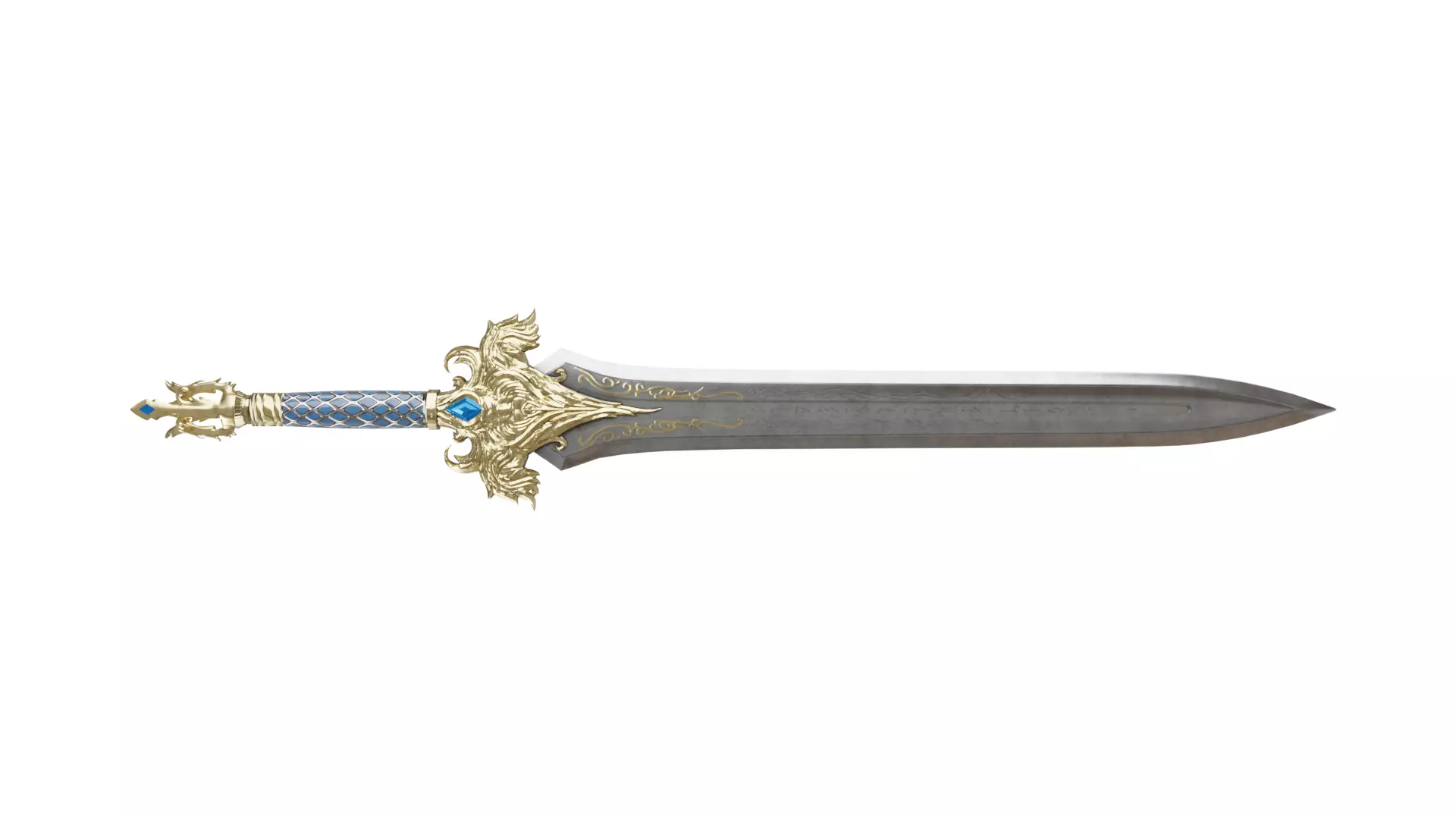 Lion Sword 3D model_0