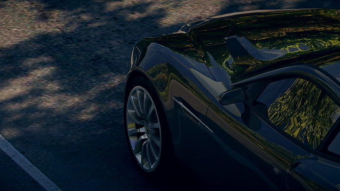 Beautiful Highway 3D model 5