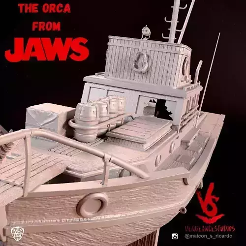 The Orca from JAWS 3D print model