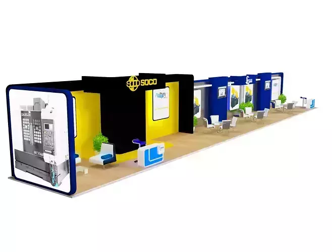 Booth Exhibition Stand a396