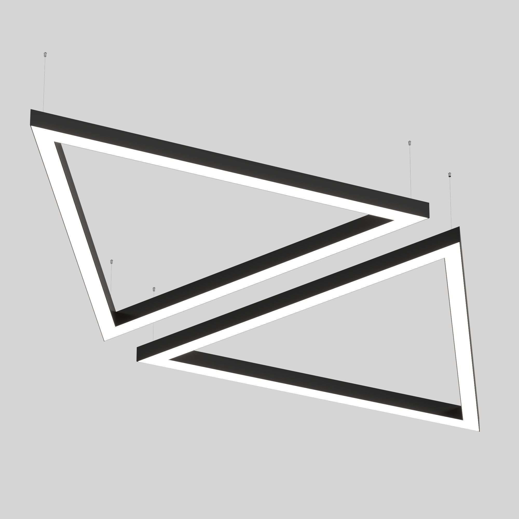 Modular luminaire HOKASU Delta Free 3D model_1