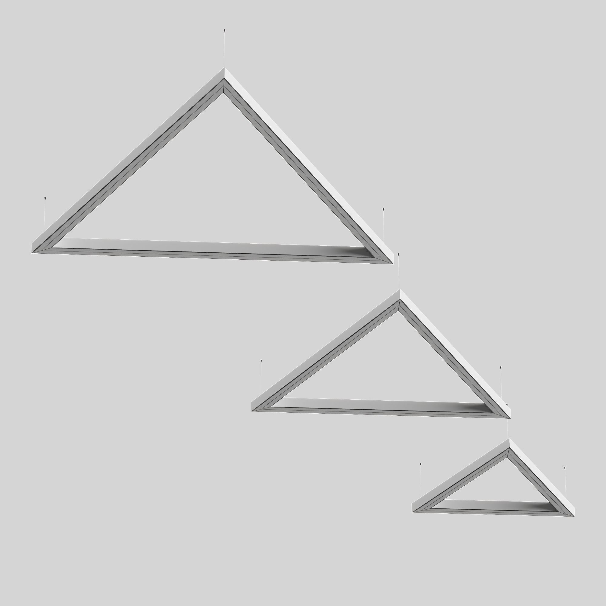 Modular luminaire HOKASU Delta Free 3D model_2