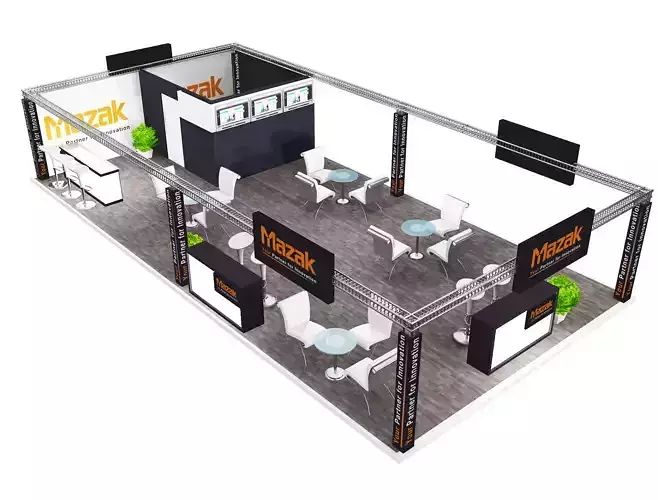  Booth Exhibition Stand a399a