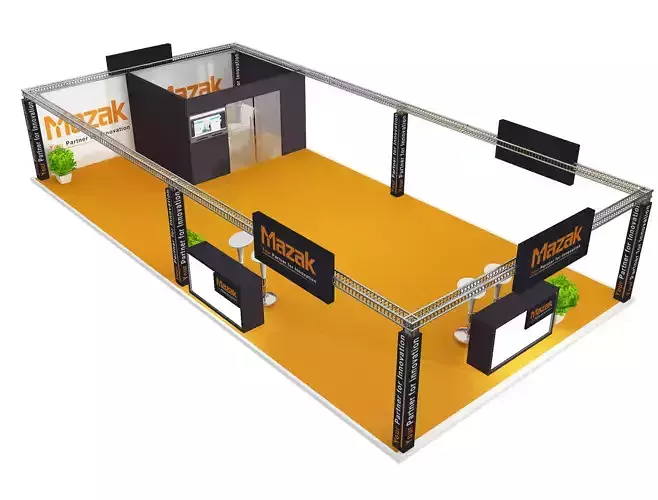 Booth Exhibition Stand a399b 