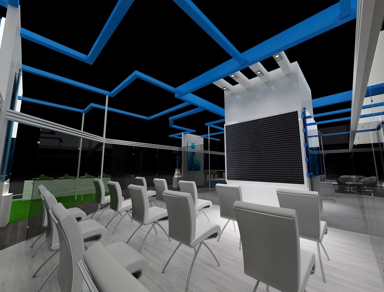 Booth Exhibition Stand a299 3D model_6