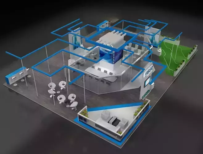 Booth Exhibition Stand a299