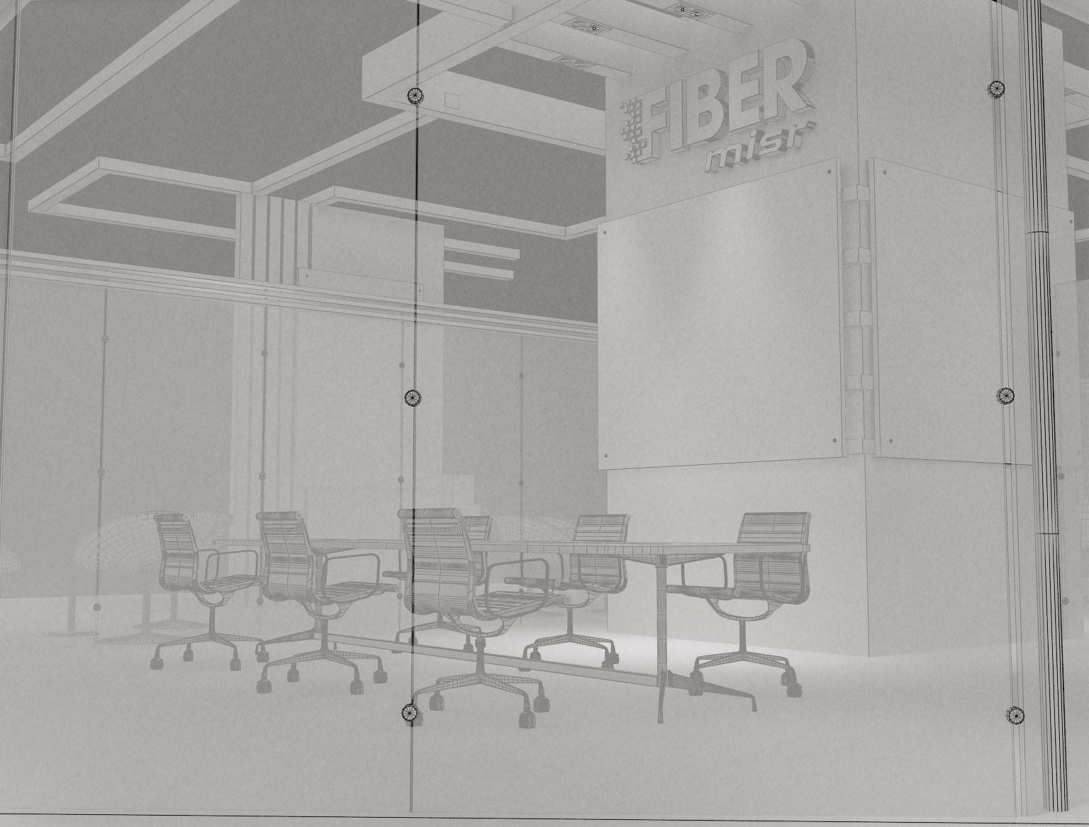 Booth Exhibition Stand a299 3D model_11