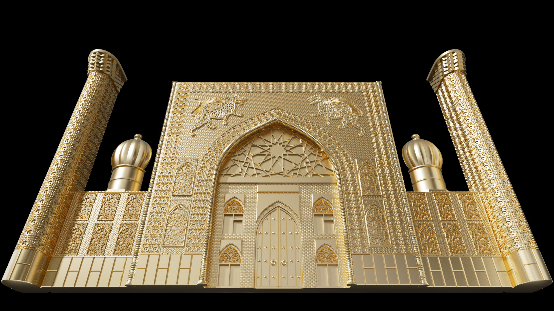 Registan  3D print model_1