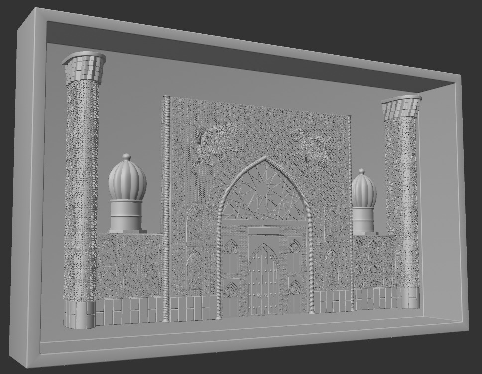 Registan  3D print model_3