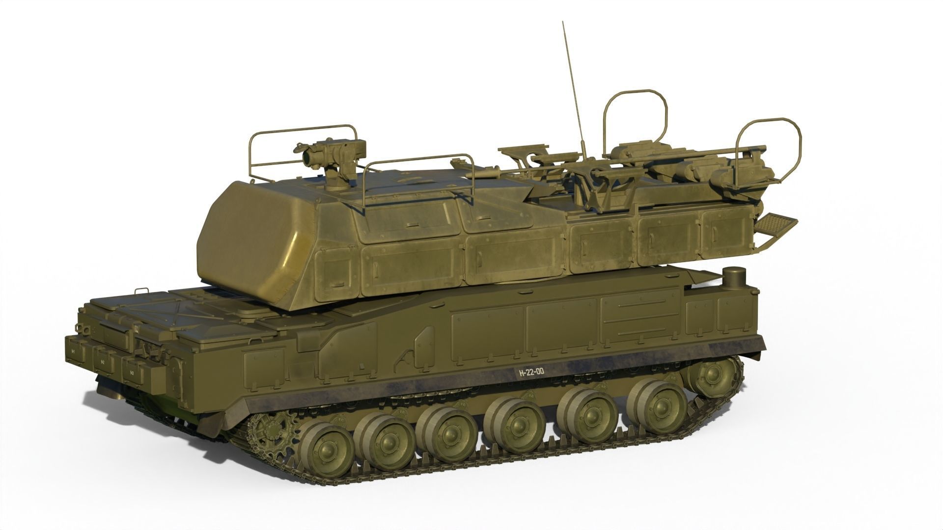 Buk M2 3D model_4