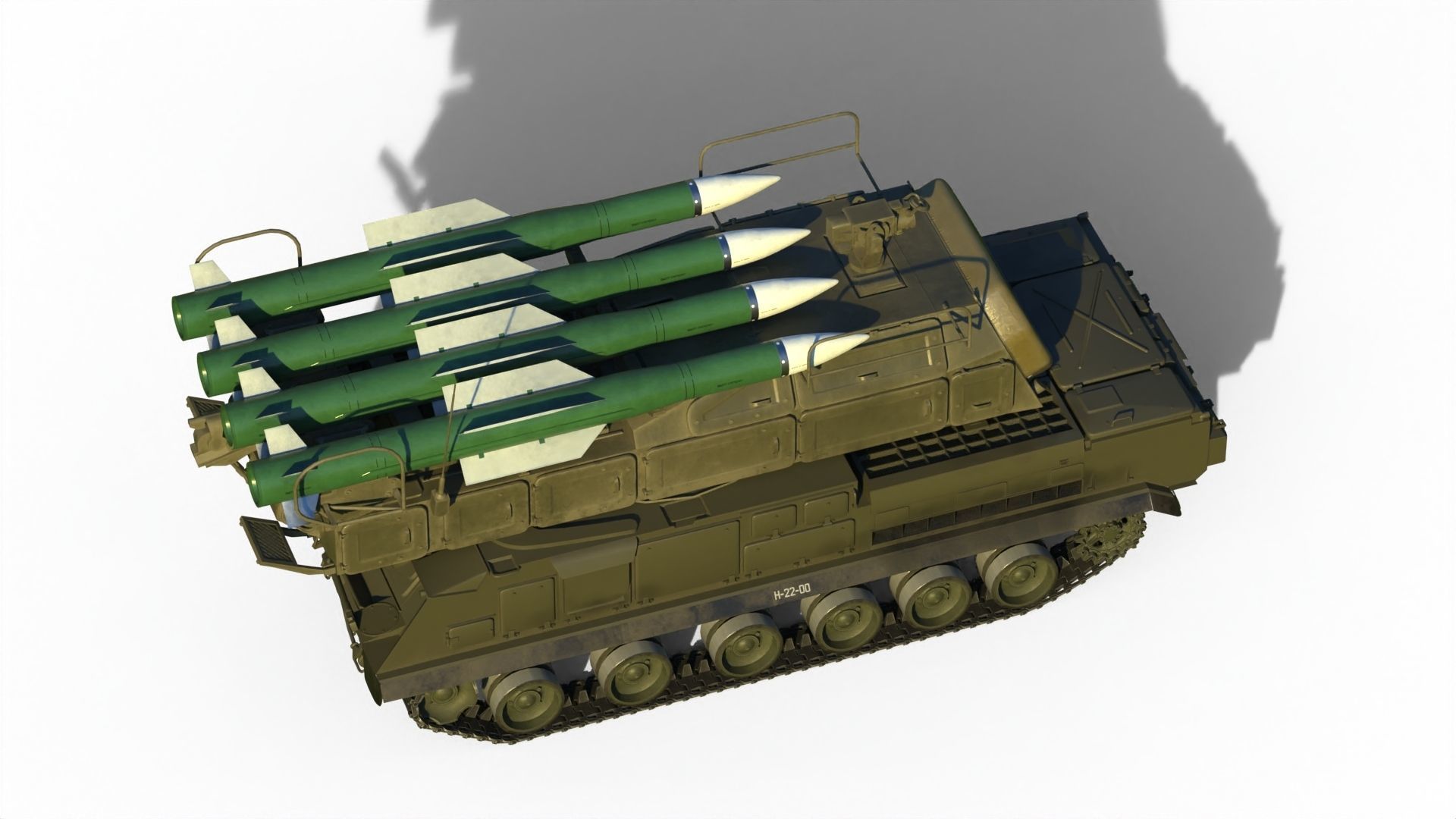 Buk M2 3D model_2