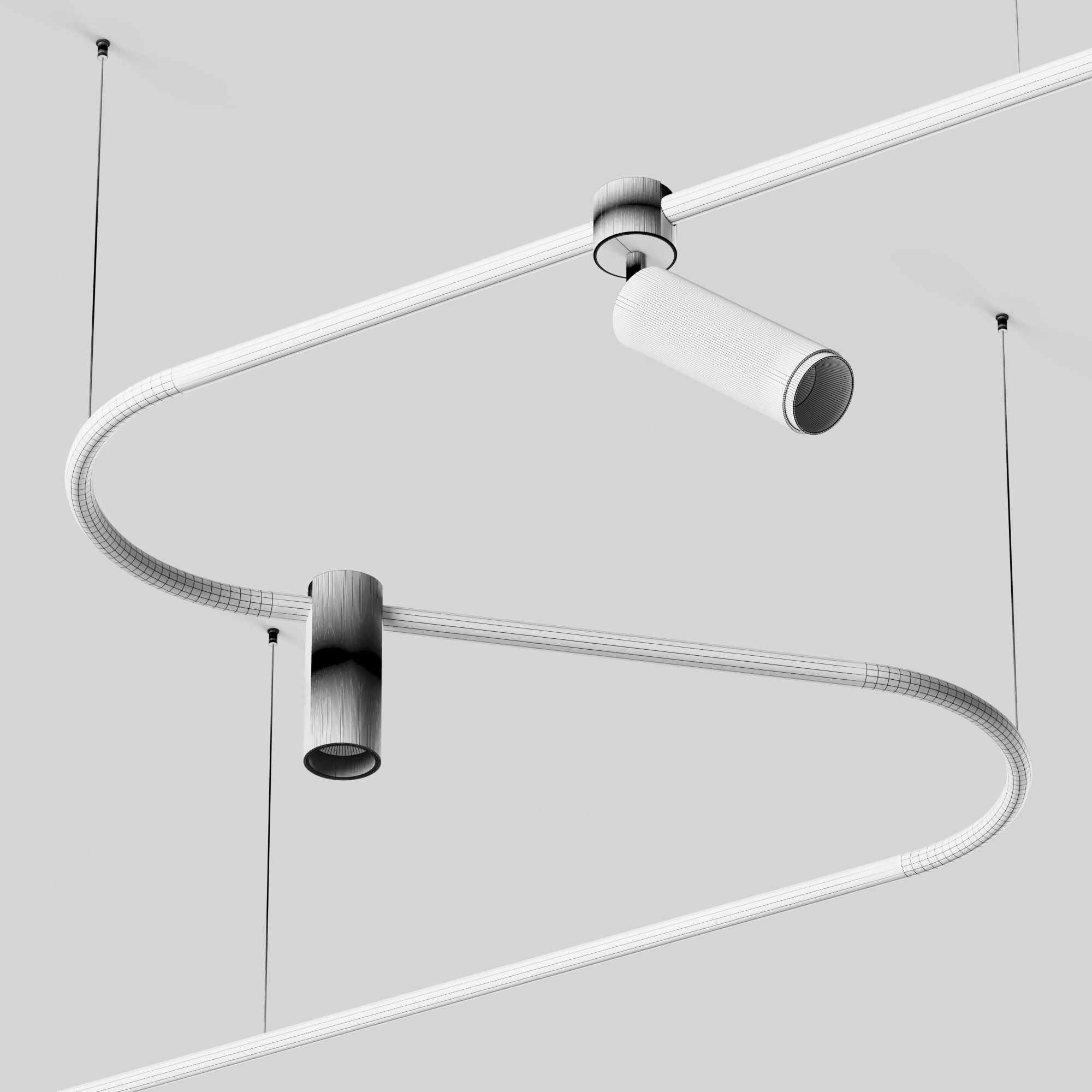 Pendant lamp HOKASU PL12 Free 3D model_1