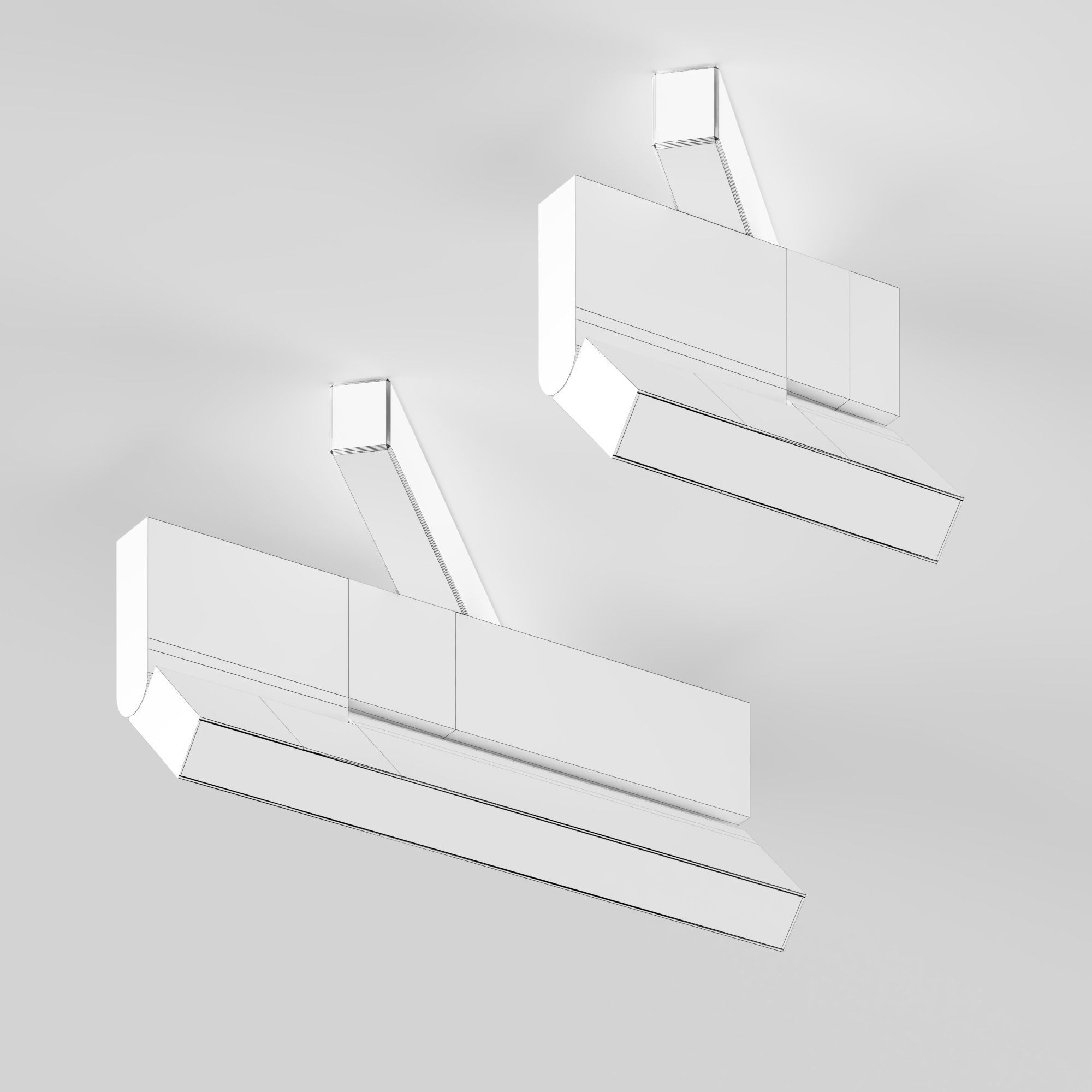 Lamp HOKASU LF zx Free 3D model_2