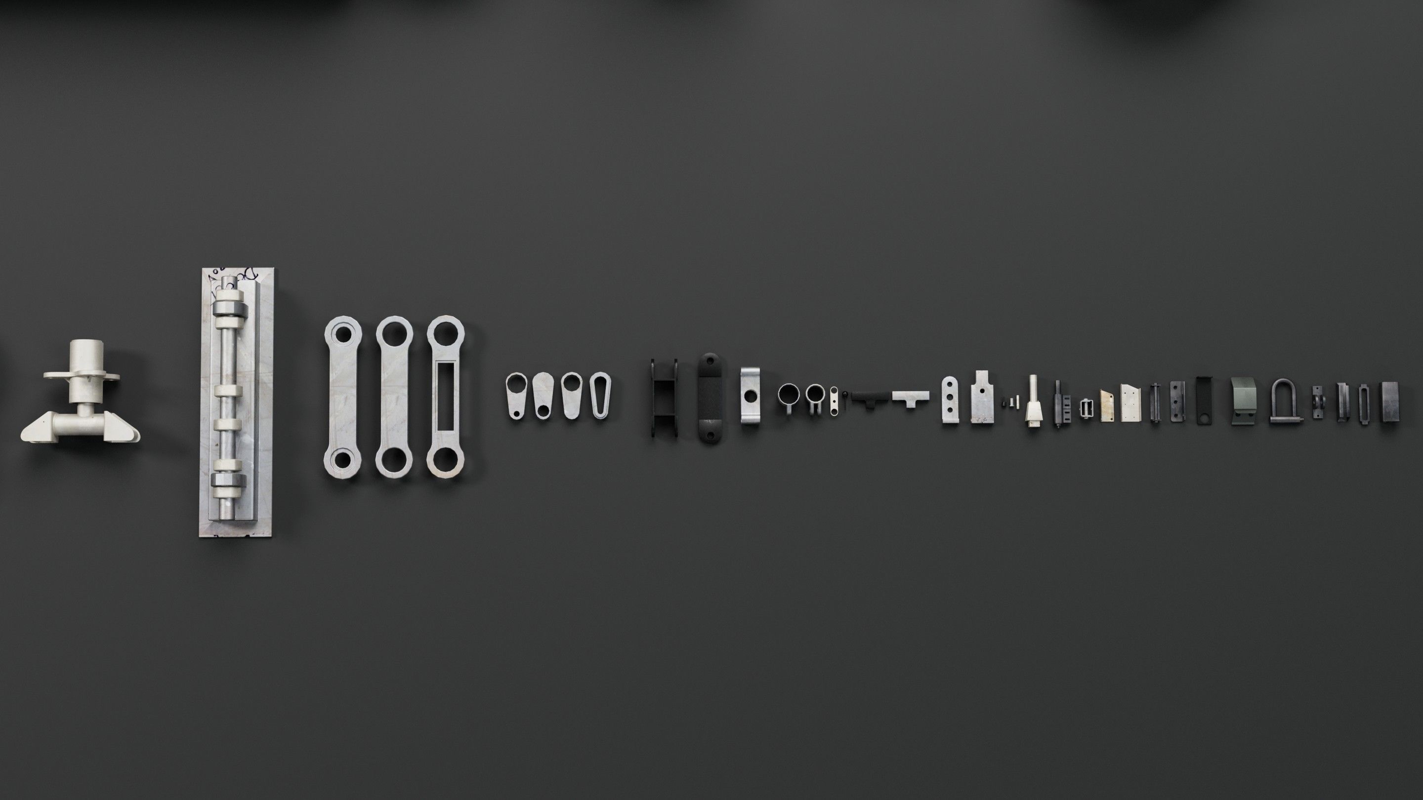 Random Greeble Pack Low-poly 3D model_2
