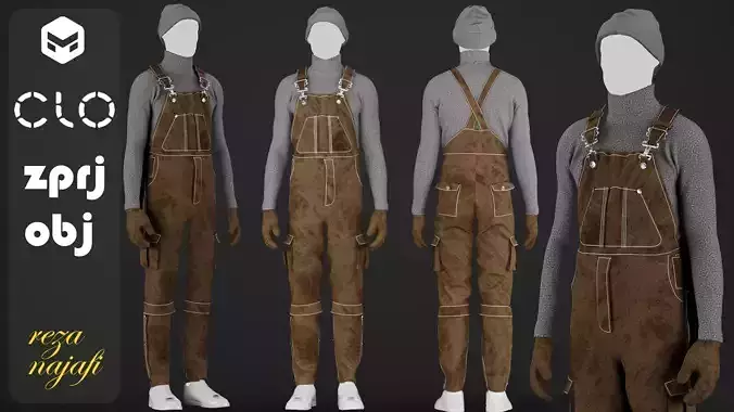 Fishing clothes for marvelous designer