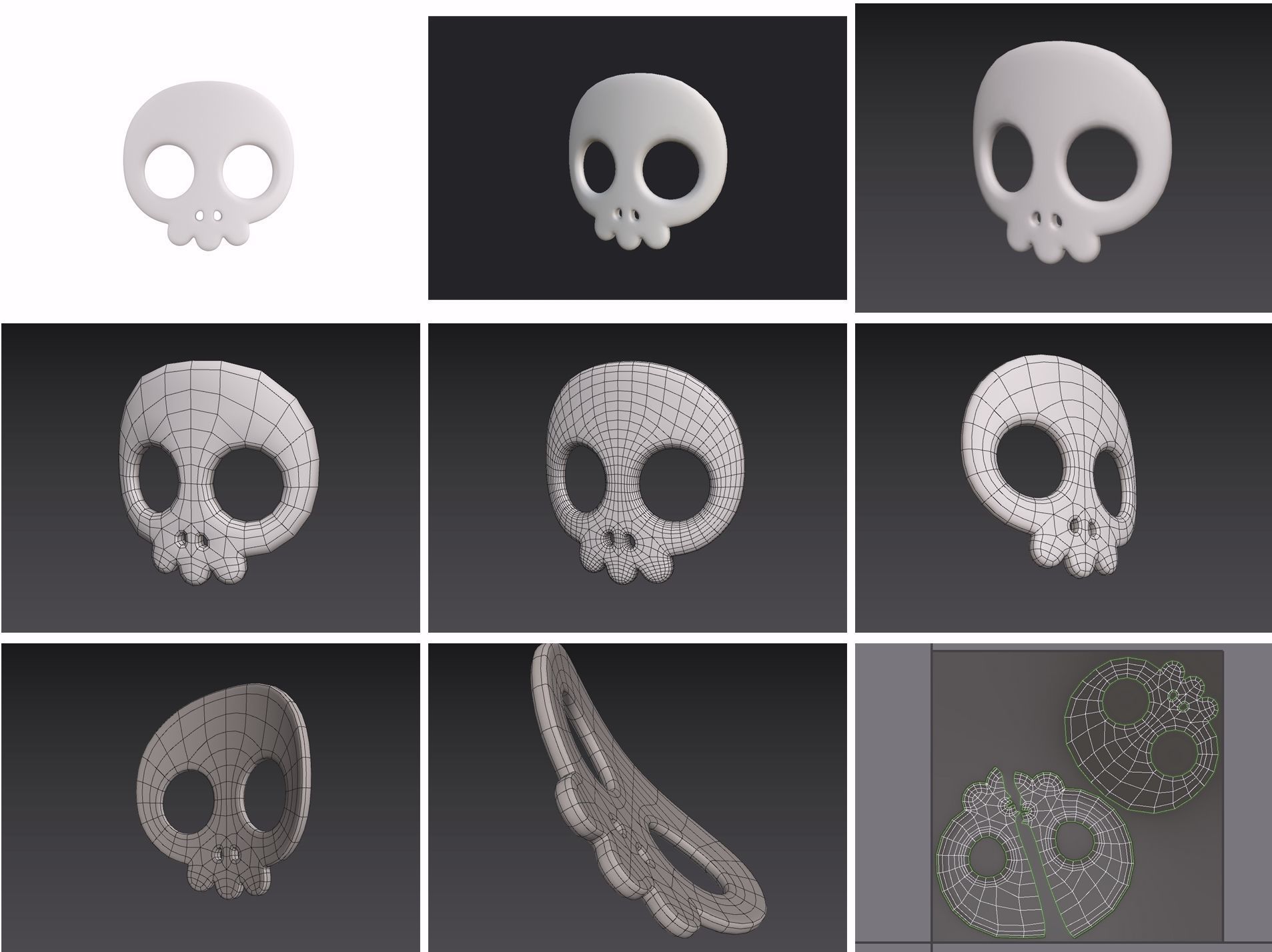 Mask Pack 2 3D model_16