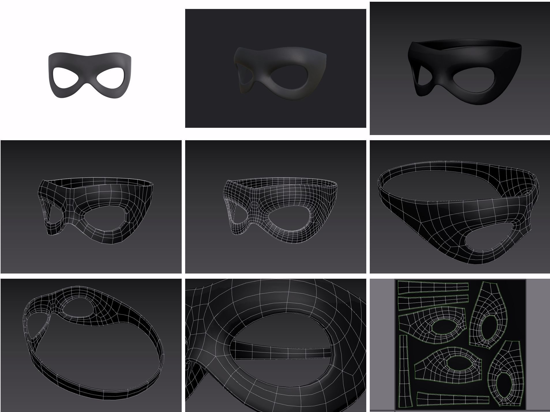 Mask Pack 2 3D model_6