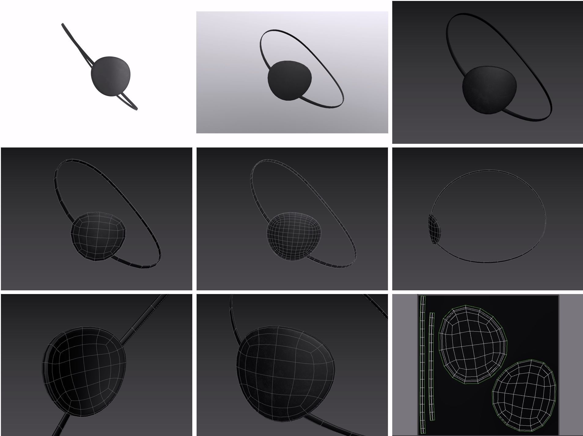 Mask Pack 2 3D model_9