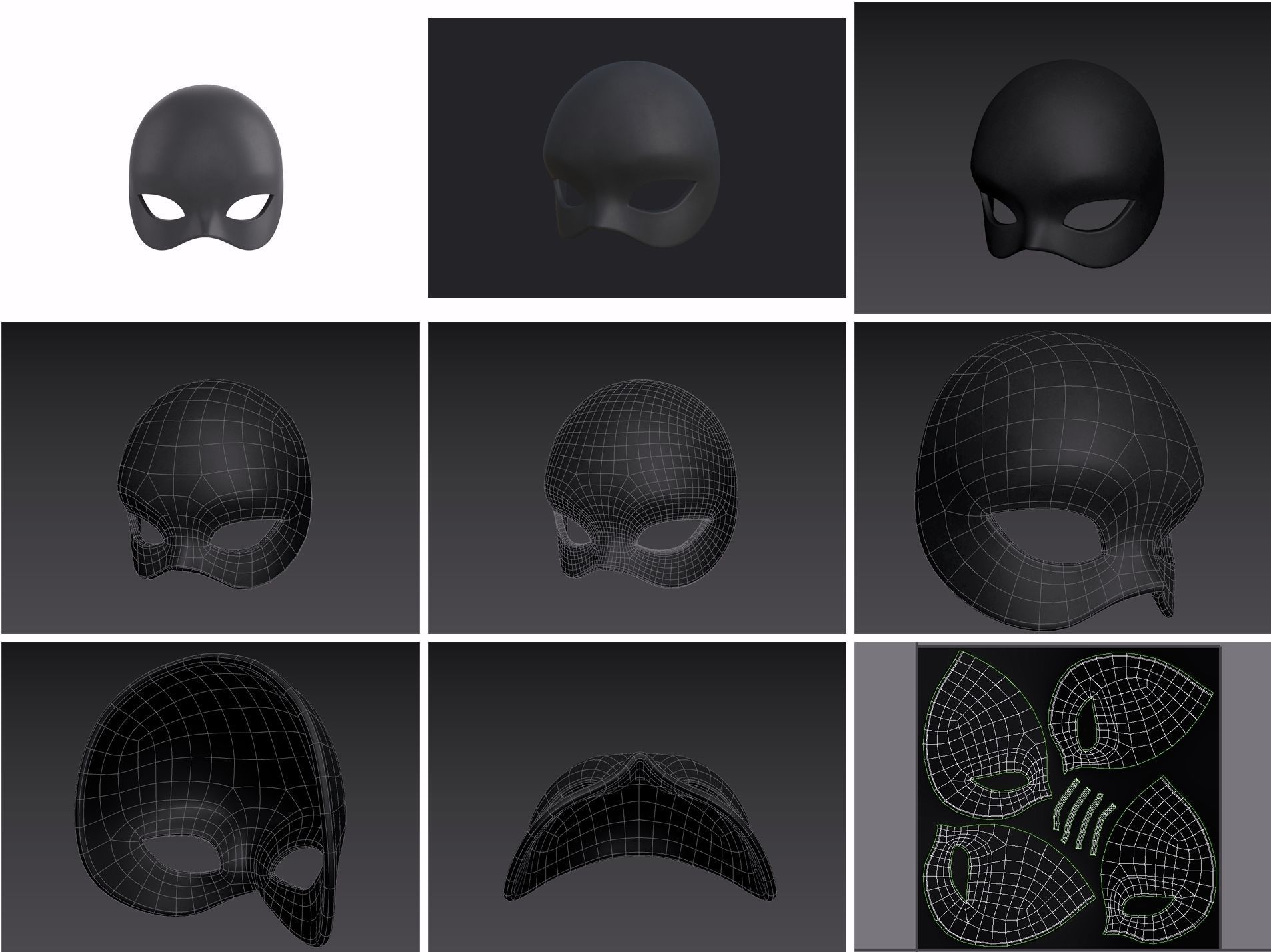 Mask Pack 2 3D model_12